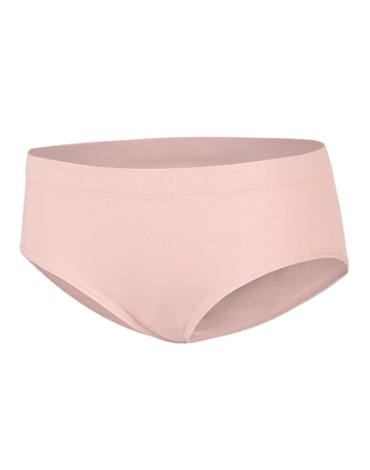 Hanes Seamless Comfort Girls' Hipster Underwear, Fashion Assorted, 6-Pack