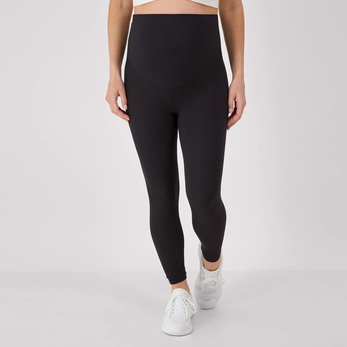 Hanes Maternity Women's Leak Protection 7/8 Leggings, 25" Inseam