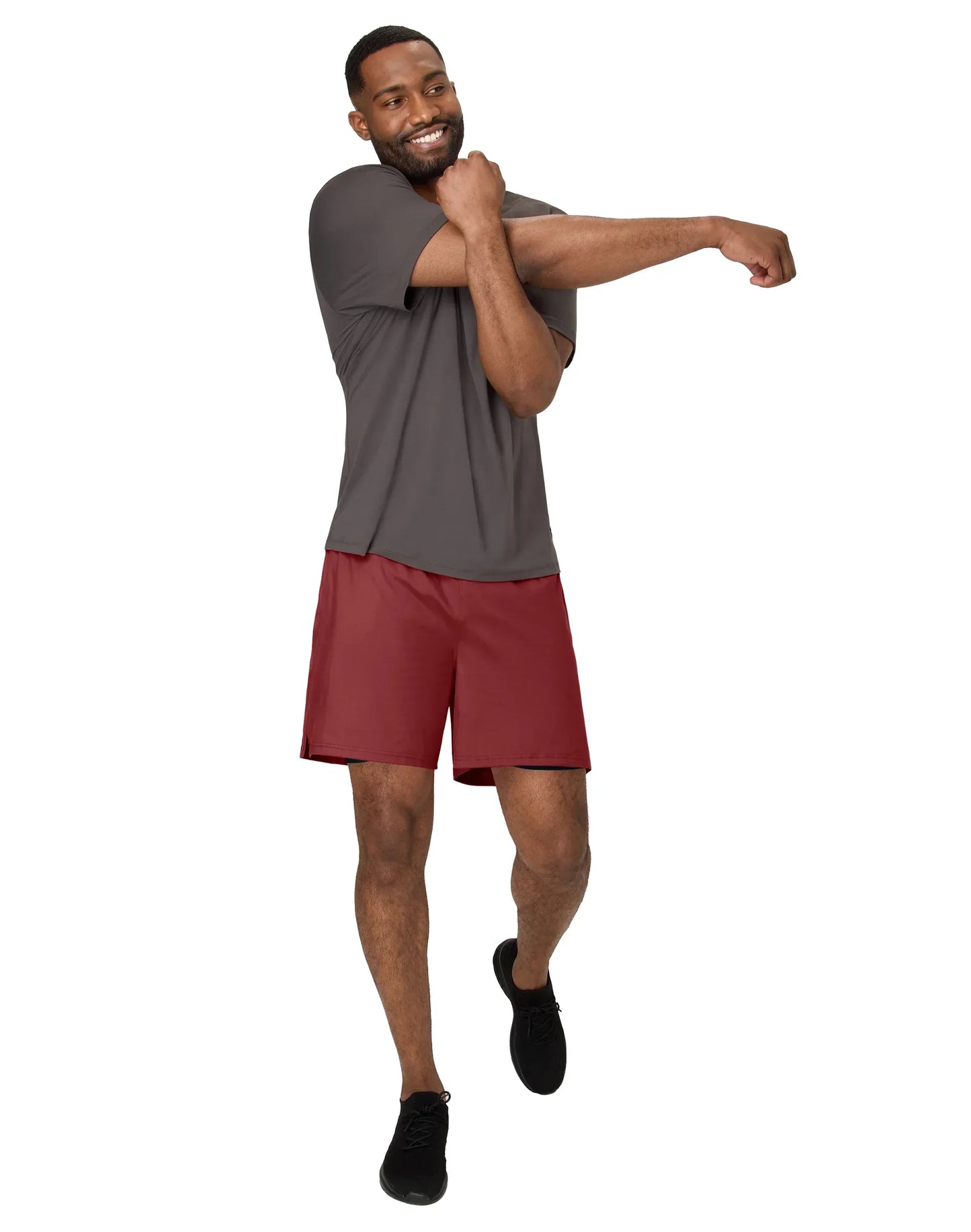 Hanes Moves Men's 2-in-1 Gym Shorts, 7" Inseam