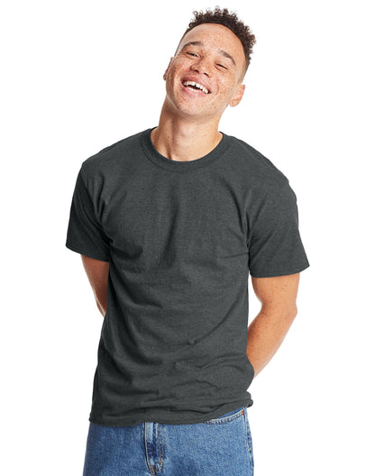 Hanes Beefy-T Men's T-Shirt, Value 2-Pack (Big &amp; Tall Available)