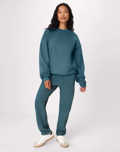 Hanes Ultimate Men's Heavyweight Fleece Crewneck Sweatshirt
