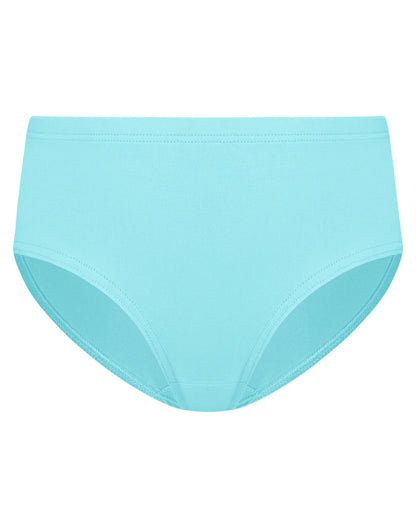 Hanes Pure Comfort Girls' Underwear Microfiber Brief, 7-Pack