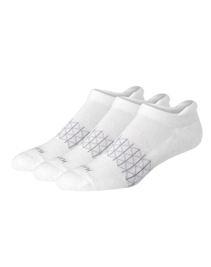 Hanes Absolute Active Men&rsquo;s Cushioned Heel Shield Socks, Shoe Sizes 6-12, 3-Pairs
