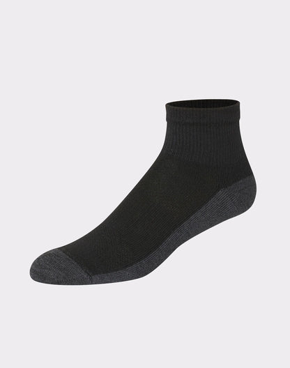 Hanes Men's X-Temp Cushioned Ankle Socks, 12-Pairs