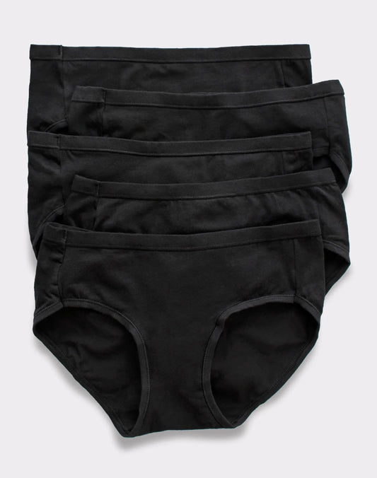 Hanes Ultimate ComfortSoft Women&rsquo;s Hipster Underwear, 5-Pack