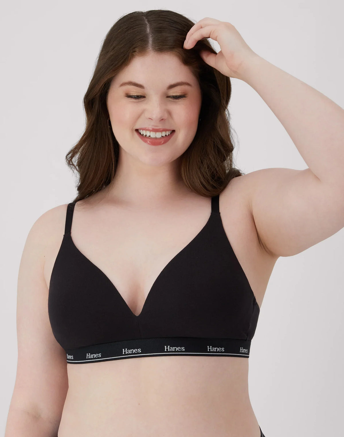 Hanes Originals Women's Contour Bra, Moisture-Wicking Stretch Cotton
