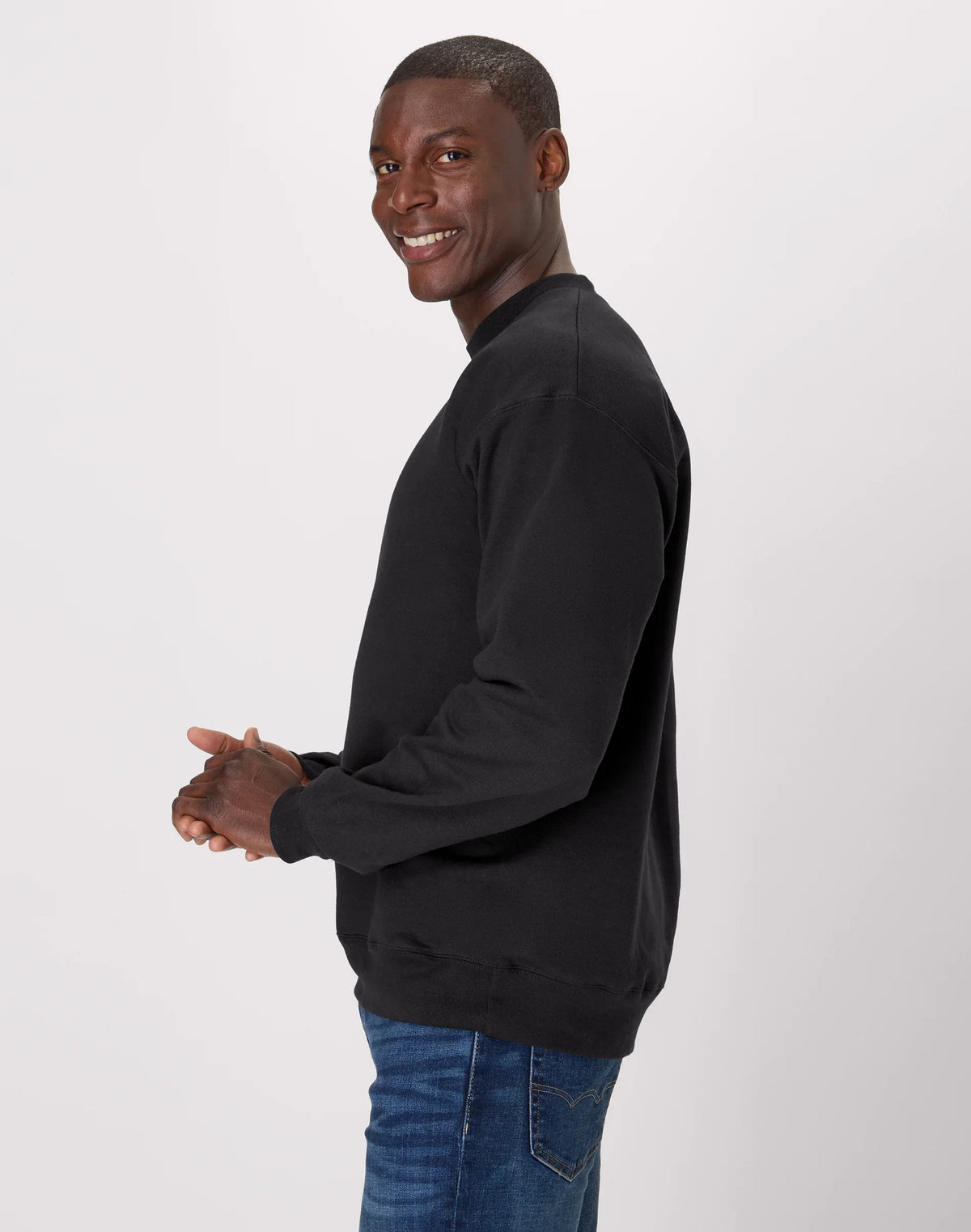 Hanes Ultimate Men's Heavyweight Fleece Crewneck Sweatshirt