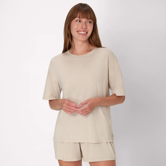 Hanes Originals Women's SuperSoft Comfywear Boxy T-Shirt