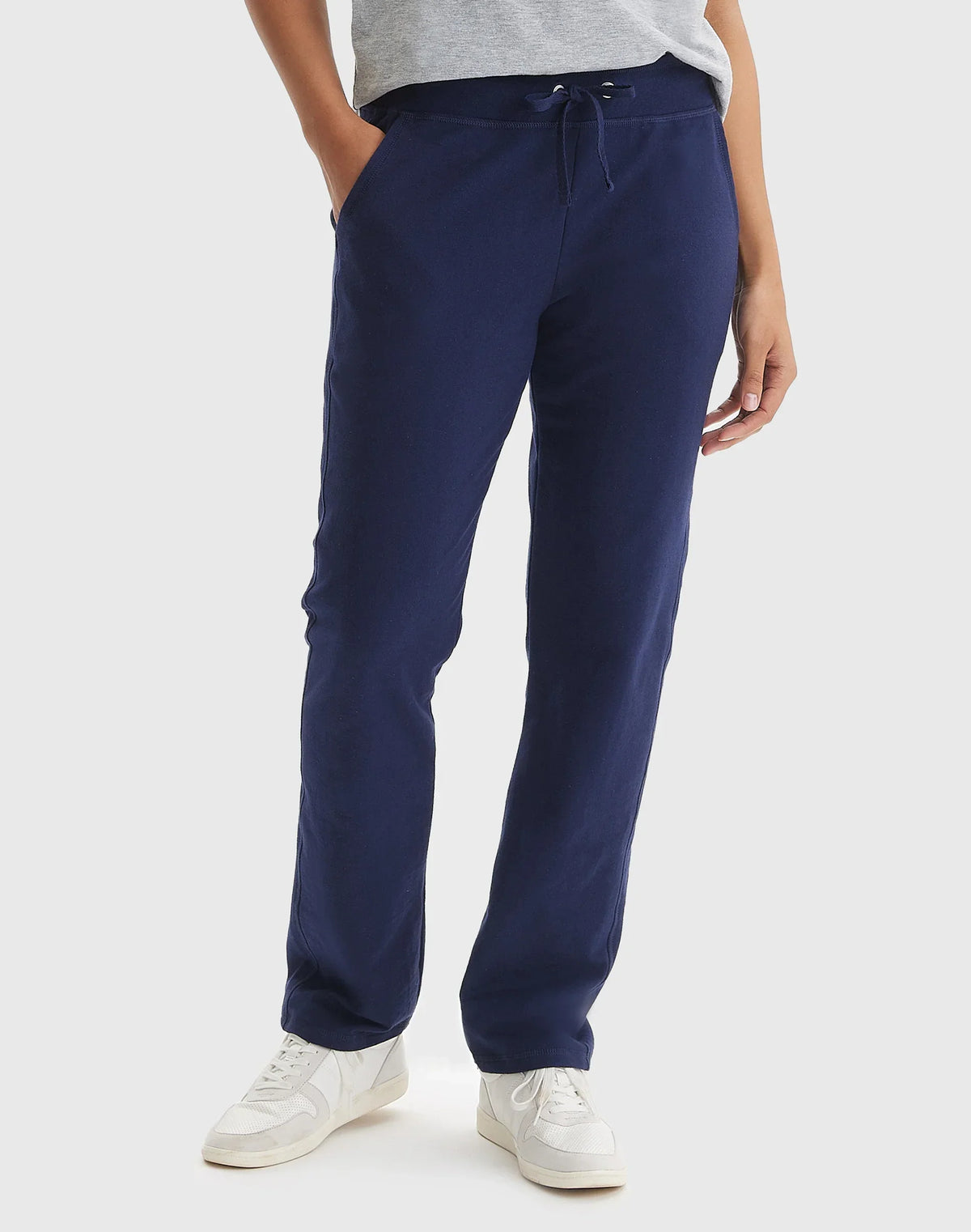 Hanes Women's French Terry Pants with Pockets, 31"