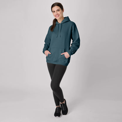 Hanes EcoSmart Unisex Fleece Hoodie (Big &amp; Tall Sizes Available)