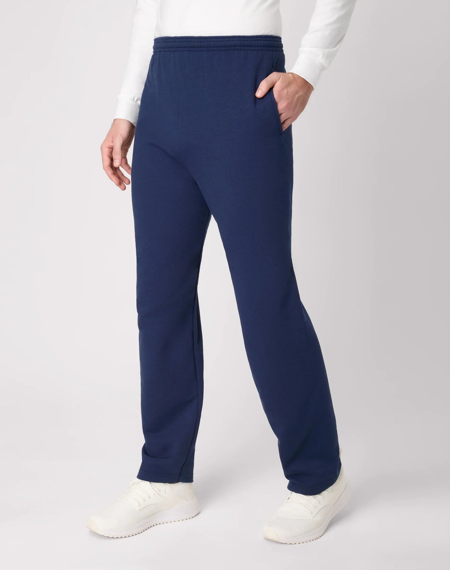 Hanes EcoSmart Men's Fleece Sweatpants with Pockets, 30.5"