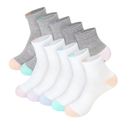 Hanes Moves X-Temp Women&rsquo;s Ankle Socks, 10-Pairs, Shoe Sizes 5-9