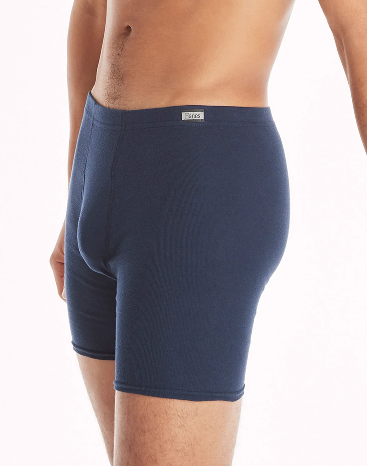Hanes Men's Boxer Brief Super Value Pack, ComfortSoft Waistband, Assorted Blues, 10-Pack